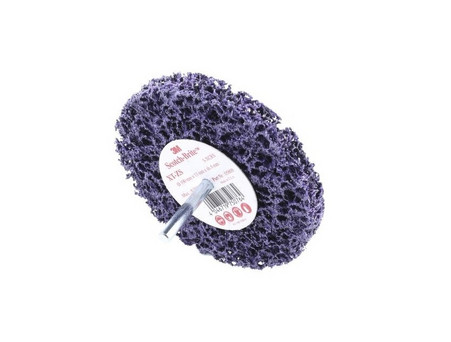 Круг Зачистной «3M» XT-ZS S XCS Clean&Strip, Фиолетовый, Шпиндель, 100x13мм (05809)