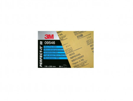 Бумага Шлифовальная «3M» 401Q Perfect it IMP, 138x230мм, P1500 (09545)