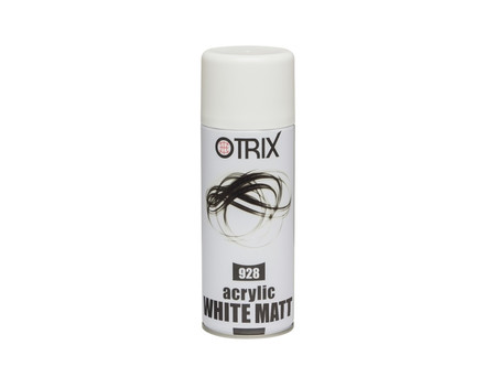 Аэрозольная Краска «Otrix» 928 Acrylic Matt Матовая, Белая, 400мл