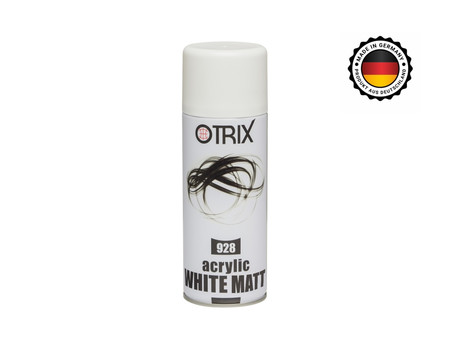 Аэрозольная Краска «Otrix» 928 Acrylic Matt Матовая, Белая, 400мл