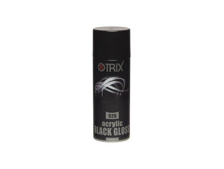 Аэрозольная Краска «Otrix» 926 Acrylic Gloss, Черная Глянцевая, 400мл
