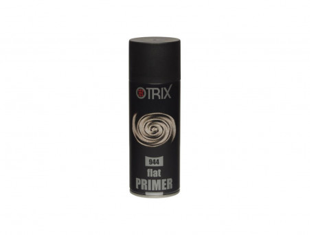 Аэрозольный Проявочный Грунт «Otrix» 944 Flat Primer, Черный, 400мл