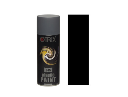 Аэрозольная Краска «Otrix» 945 Plastic Paint для Бампера, Черный 400мл