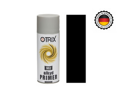 Аэрозольный Алкидный Грунт «Otrix» 992 Alkyd Primer, Черный, 400мл