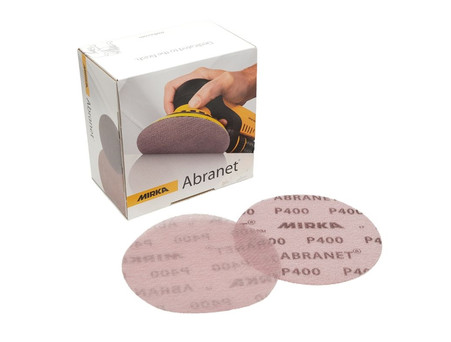 Круг Шлифовальный «Mirka» Abranet Сетка, Липучка, 150мм, P800 (5424105081)