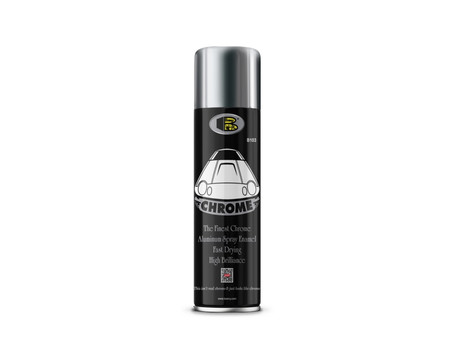 Аэрозольная Краска «Bosny» Chrome Spray Акриловая, Хромовая (N. 1)