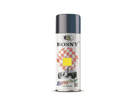 Аэрозольная Краска «Bosny» Spray Paint Acryl, 1018 Желтая, 520мл (№41)