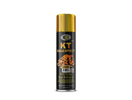 Аэрозольная Краска «Bosny» KT Gold Effect Металлик, Золото, 380мл (183)