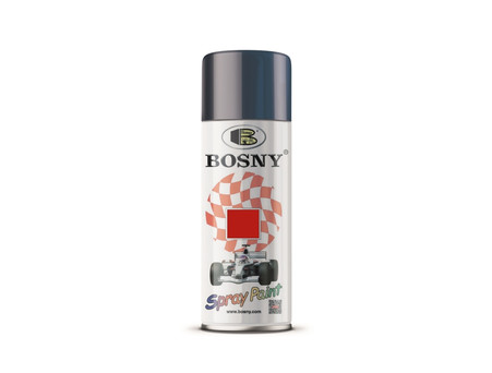 Аэрозольная Краска «Bosny» Spray Paint Acryl, 3002 Красная Насыщенная, 520мл (№23)