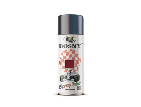 Аэрозольная Краска «Bosny» Spray Paint Acryl, 3004 Бордовая, 520мл (№38)