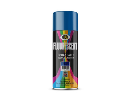Аэрозольная Краска «Bosny» Spray Paint Флуоресцентная, Синяя, 520мл (1004)