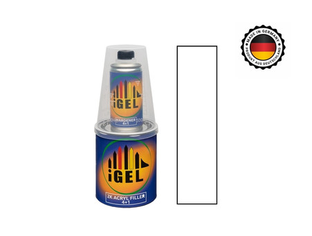 Акриловый Грунт «iGel» 2к Acryl Filler Primer 4+1 с Отвердителем, Белый, 800мл