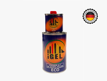 Акриловый Грунт «iGel» 2к ECO 4+1 Filling Primer с Отвердителем, Серый, 800мл
