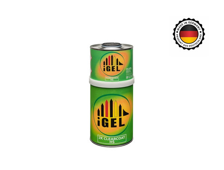 Лак Акриловый «iGel» 2К Clearcoat HS 2:1 с Отвердителем, 1л