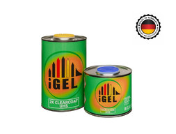 Лак Акриловый «iGel» 2К Clearcoat UHS 2:1 с Отвердителем, 1л