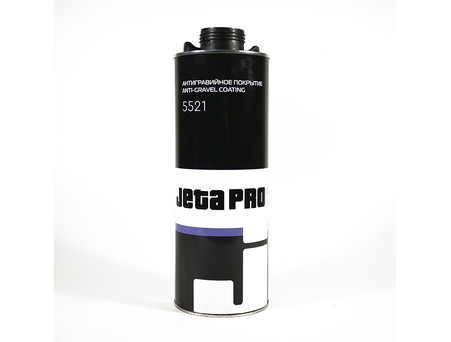 Антигравийное Покрытие «Jeta Pro» 1к Anti-Gravel Coating, Евробаллон, Черное, 1кг (5521)