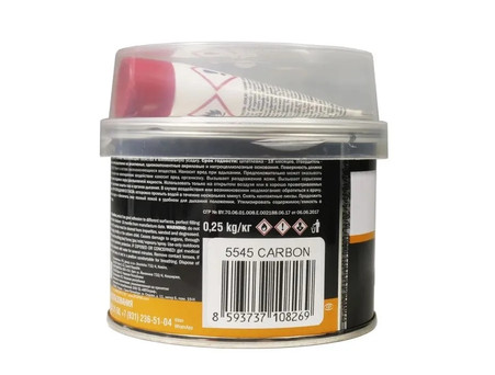 Шпатлёвка с Углеволокном «Jeta Pro» Carbon Fiber Putty, 250г (5545/0.25)