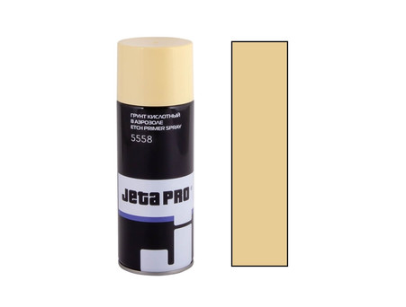 Аэрозольный Кислотный Грунт «Jeta Pro» 1к Etch Primer Spray, Бежевый, 400мл (5558)