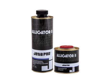 Защитное Покрытие «Jeta Pro» 2к Alligator II с Отвердителем, Черное, 800мл