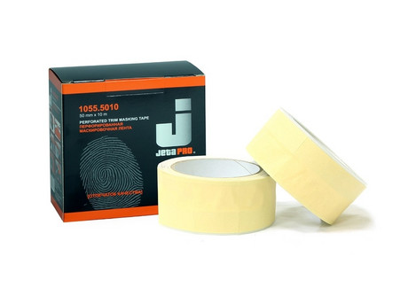 Лента Маскирующая «Jeta Pro» Trim Mask 1055 Перфорированная, 50мм, 10м (5825010)