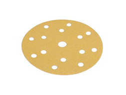 Круг Шлифовальный «Mirka» Gold, Липучка, 150мм, 15 Отверстий, P180 (2361109918)