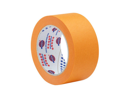 Лента Малярная «Eurocel» MSK 80°С, Оранжевая, 50мм, 40м (6267/50)
