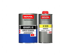 Лак Акриловый «Novol» Novakryl HS 2+1 с Отвердителем, Бесцветный 1л (38043)