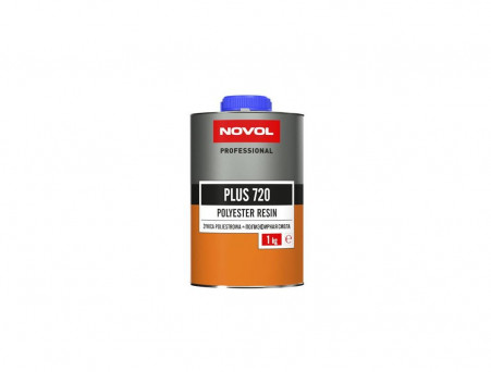 Смола Полиэфирная «Novol» Plus 720 с Отвердителем, 1л (36112)
