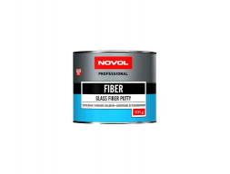 Шпатлевка со Стекловолокном «Novol» Fiber Micro с Отвердителем, 500г (1231)