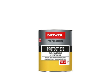 Грунт Акриловый «Novol» Protect 370 1К, Серый 500мл (37440)