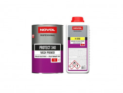 Грунт Реактивный «Novol» 2К Protect 340 Wash Primer 1+1 с Отвердителем, Красный 1л (37211)