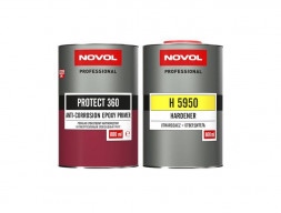 Грунт Эпоксидный «Novol» 1+1 Protect 360 с Отвердителем, Серый 800мл (37200)