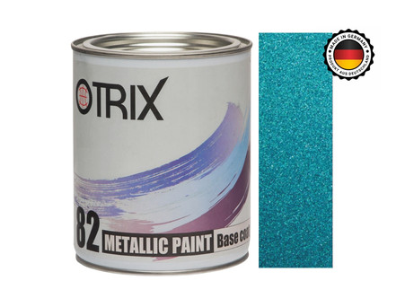 Автоэмаль Базовая «Otrix» 1к 82 Metallic Paint Base, Металлик, Аквамарин 460, 1л