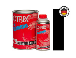 Акриловый Грунт «Otrix» 2к 29 Diamond Filling Primer 4+1 с Отвердителем, Черный, 800мл