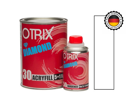 Грунт «Otrix» 30 Diamond Filling Primer 5+1 с Отвердителем, Белый, 800мл