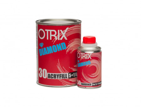 Грунт «Otrix» 30 Diamond Filling Primer 5+1 с Отвердителем, Белый, 800мл