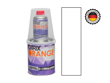 Акриловый Грунт «Otrix» 2к Orange Filling Primer 5+1 с Отвердителем, Белый 800мл