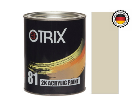 Автоэмаль Акриловая «Otrix» 2к Acryl Paint, Белая Сливочная 295, 1л