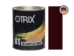 Автоэмаль Акриловая «Otrix» 2к Acryl Paint, Гранат 180, 1л