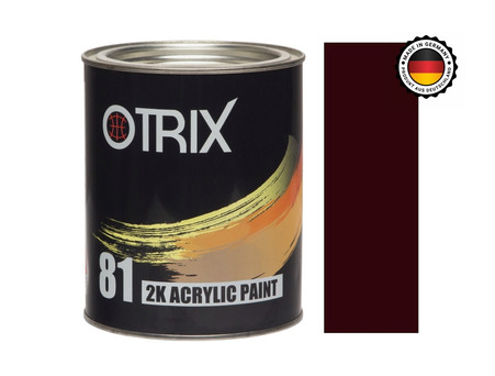 Автоэмаль Акриловая «Otrix» 2к Acryl Paint, Гранат 180, 1л
