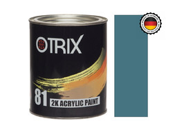 Автоэмаль Акриловая «Otrix» 2к Acryl Paint, Серо-Голубая 427, 1л