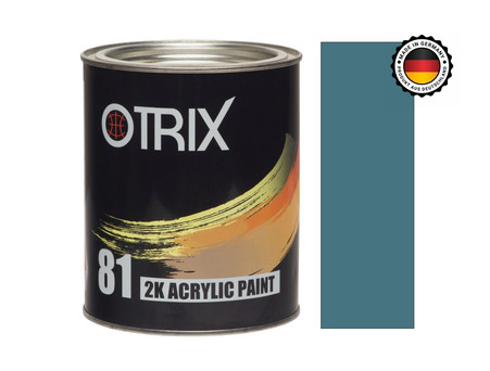 Автоэмаль Акриловая «Otrix» 2к Acryl Paint, Серо-Голубая 427, 1л