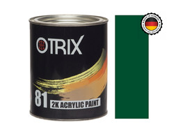 Автоэмаль Акриловая «Otrix» 2к Acryl Paint, Темно-Зеленая 394, 1л