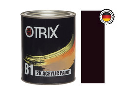 Автоэмаль Акриловая «Otrix» 2к Acryl Paint, Темно-Коричневая 793, 1л