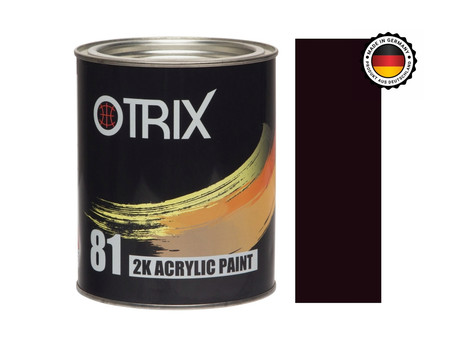 Автоэмаль Акриловая «Otrix» 2к Acryl Paint, Темно-Коричневая 793, 1л