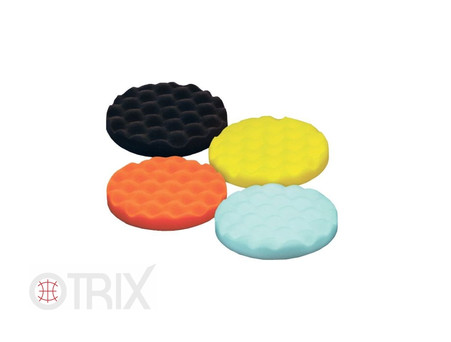 Полировальная Губка «Otrix» PG-25-11 Velcro Рифленая, на Липучке, Очень Твердая, 150x25мм