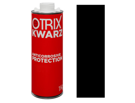 Антигравий «Otrix» Kwarz 950 Anticorrosive Protection, Чёрный, 1кг