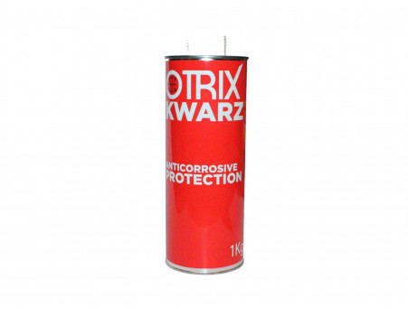 Антигравий «Otrix» Kwarz 950 Anticorrosive Protection, Чёрный, 1кг