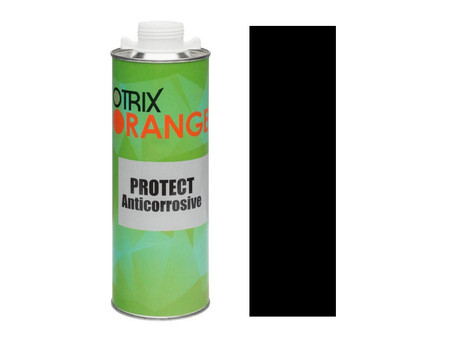 Антигравий «Otrix» Orange Anticorrosive, Чёрный, 1кг