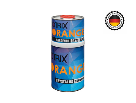 Лак Акриловый «Otrix» 2К Orange Ctystal HS 2:1 с Отвердителем, 1л